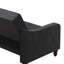 Small Double 207cm Velvet Futon Sofa-73566527