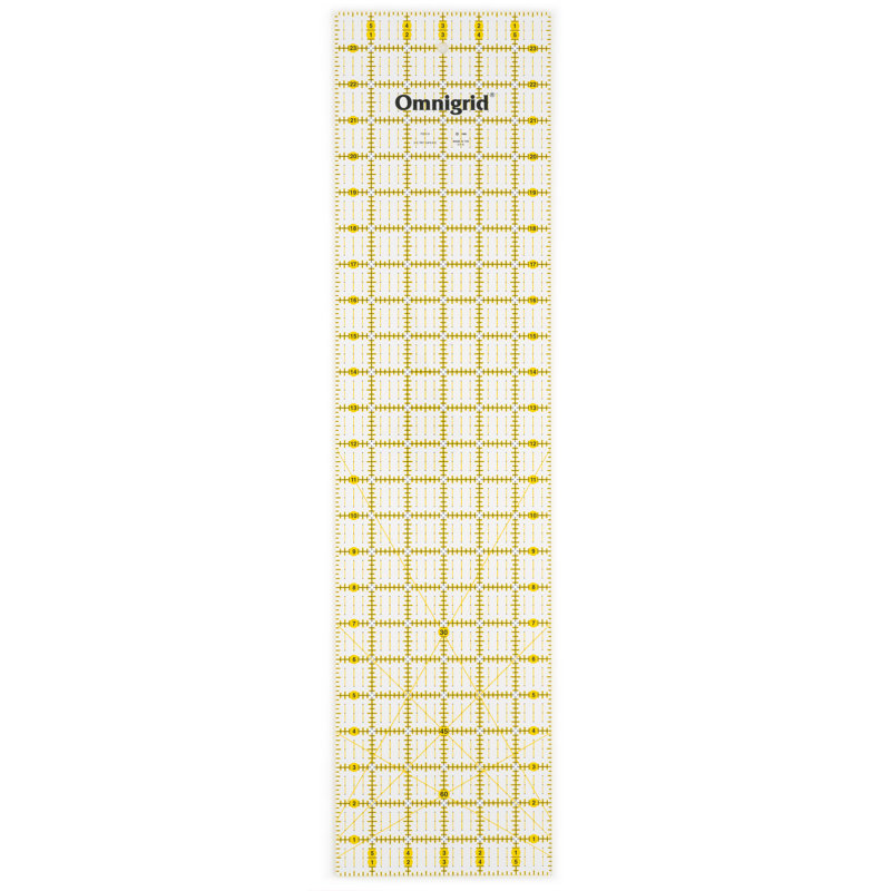 Omnigrid 6" x 24" Rectangle Quilting and Sewing Ruler