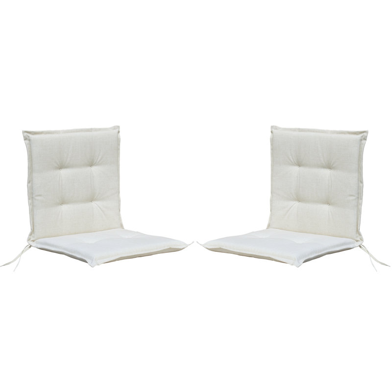 Hertford Wing Garden Seat/Back Cushion, Beige