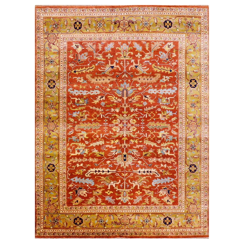 Oriental Area Rug, Rectangle 2' x 4'