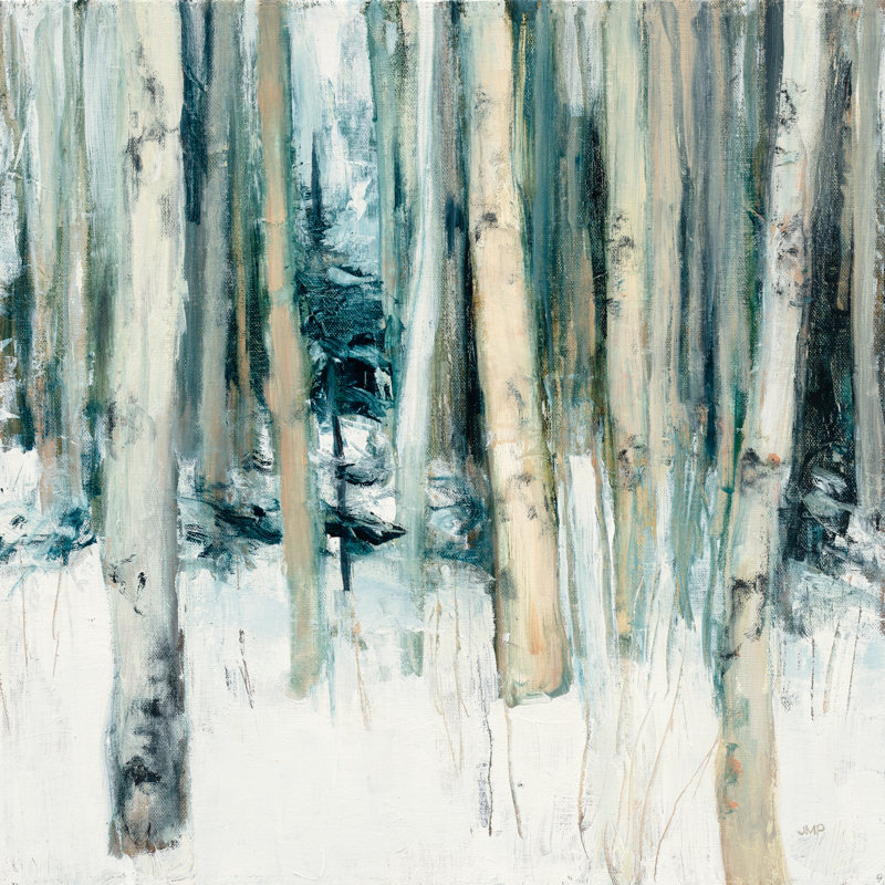 Winter Woods II by Julia Purinton - Wrapped Canvas Painting, 51cm H x 51cm W