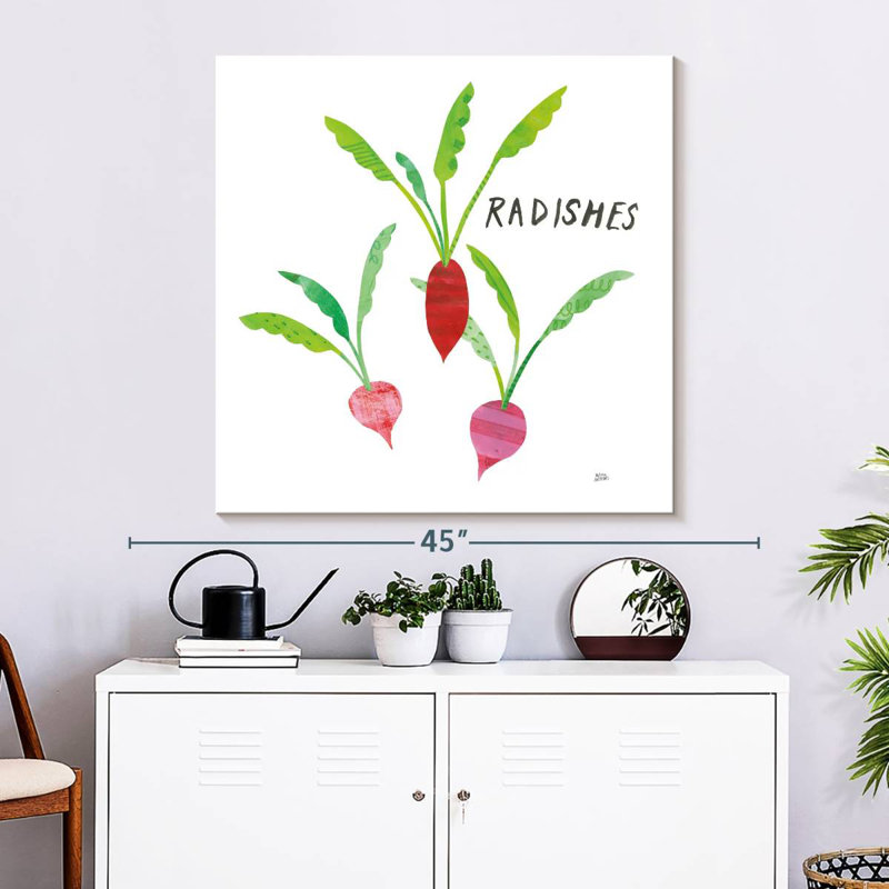 Yarlin Kitchen Garden VI, 33" H x 33" W