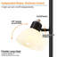 Lampe sur pied à branches 72 po Mapleview-11563660-11563649