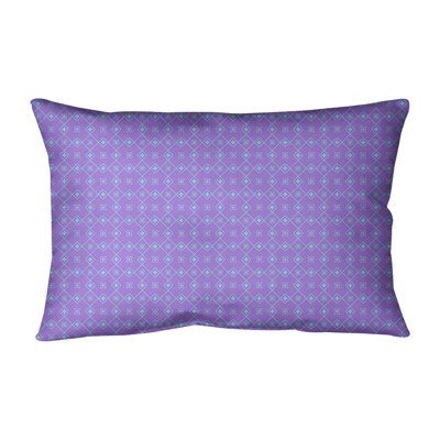 Coussin lombaire en coton Katelyn Elizabeth Doily