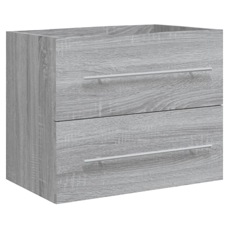 Leeyah 600mm Single Bathroom Vanity with Basin, Gray Sonoma