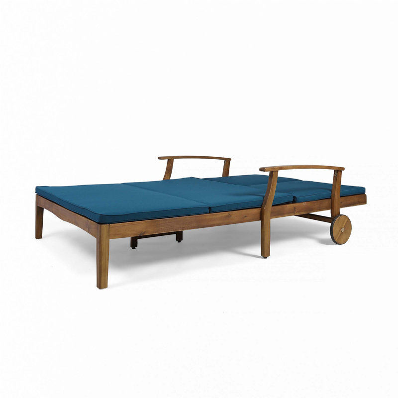 Double Chaise Lounge, Blue
