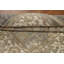Tapis carré gris en laine gris Oushak