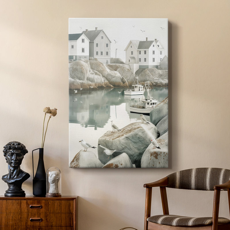 Fisherman's Way V - Gallery Cavas, H 48 po x l 32 po