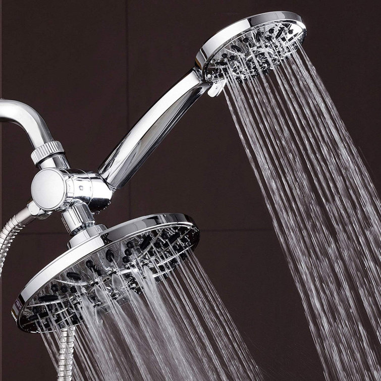 Multi Function Adjustable Dual Shower Head