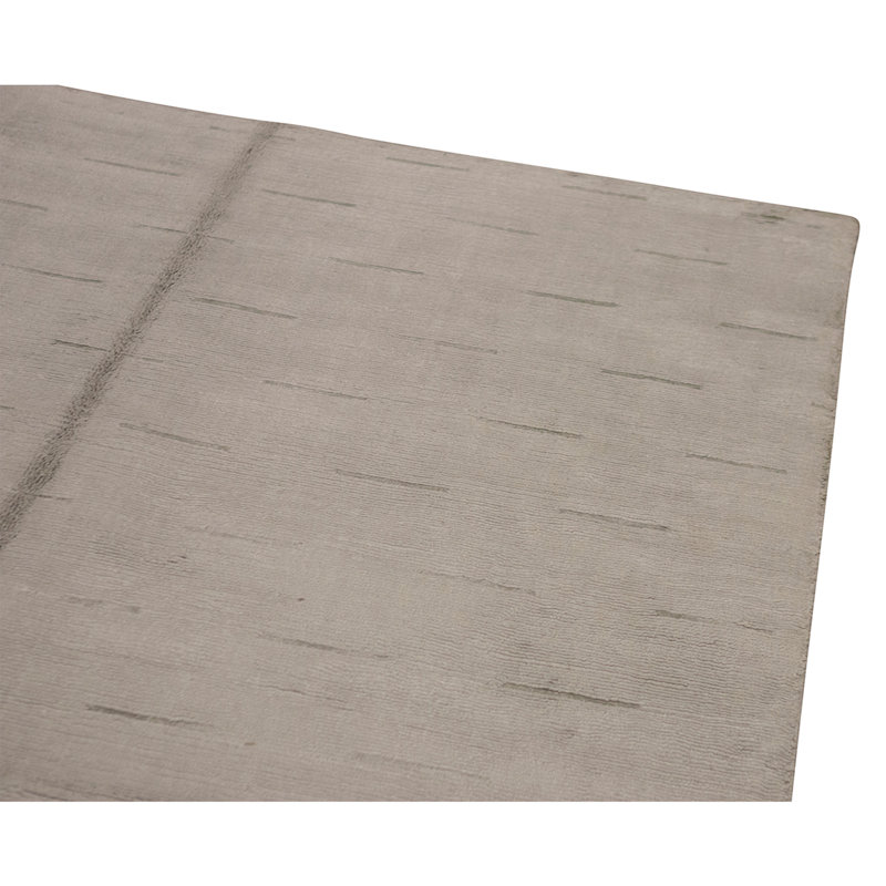 Tapis bleu noué à la main de haute qualité