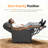 Power Reclining Home Theater Seating with Adjustable Headrest & Lumbar Support-1841017498