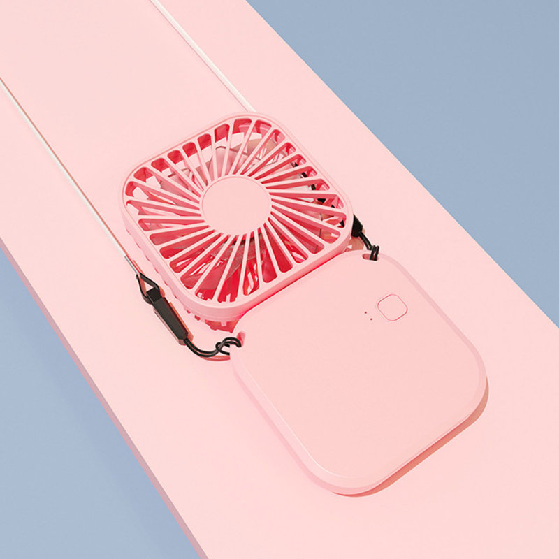 Ventilateur de bureau kfndieu, Pink