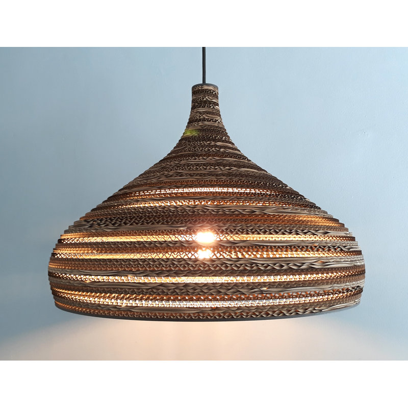 Thilebrook 1 - Light Cone Pendant, 38cm H x 50cm W x 50cm D