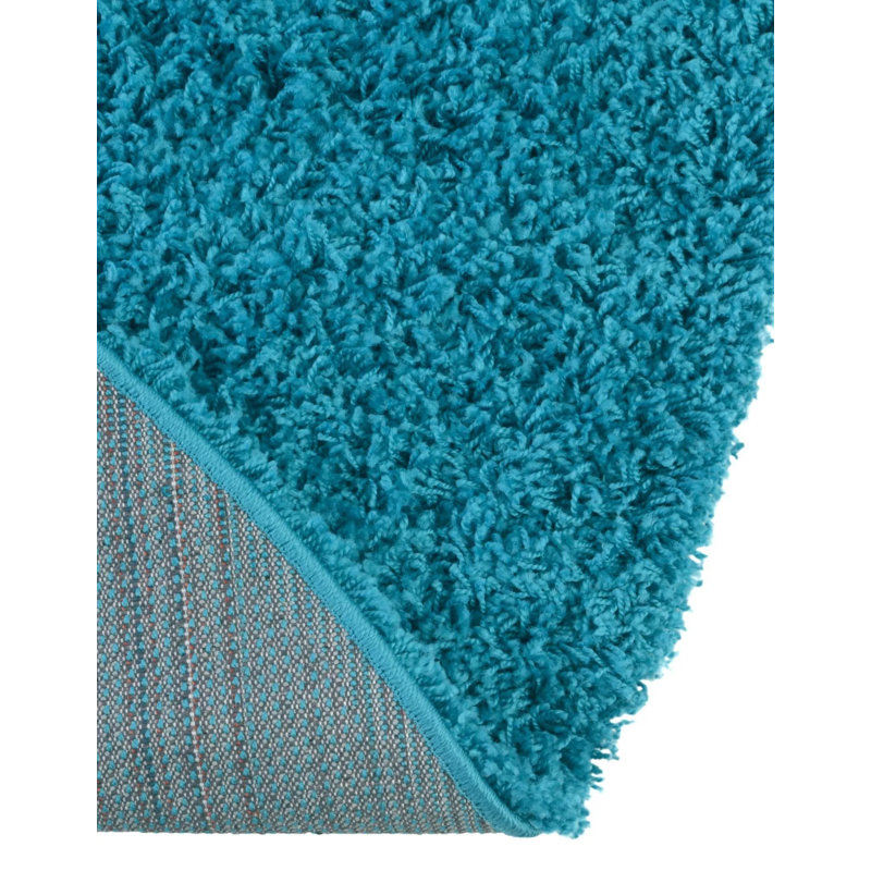 Angeline Indoor Rug, Round 3'1", Turquoise