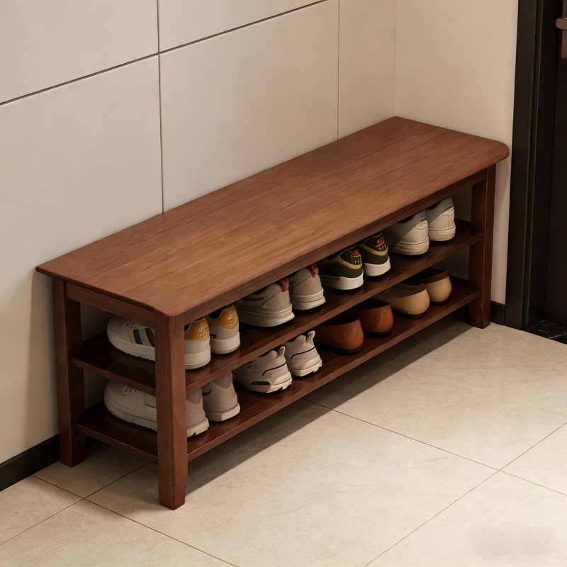 Premium Wooden Shoe Cabinet For Home, 39.4" H x 16.53" W x 11.81" D