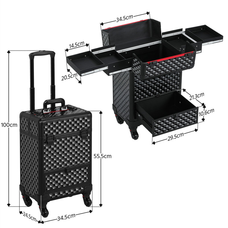 Metal Makeup Organiser