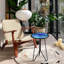 Table d'appoint ronde en métal pour table d'appoint-104848176