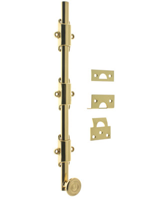 Solid Brass Heavy Duty Surface Bolt