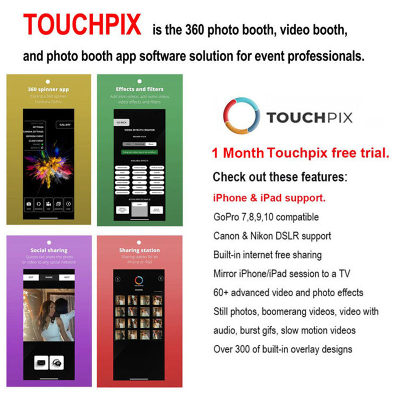 360 Photo Booth 360 Selfie Booth 360 Video Booth Automatic 360 Spinner 360 Machine 360 Booth Video, 39.4" H x 88" W