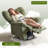 Ergonomic recliner in light luxury style-1314294016