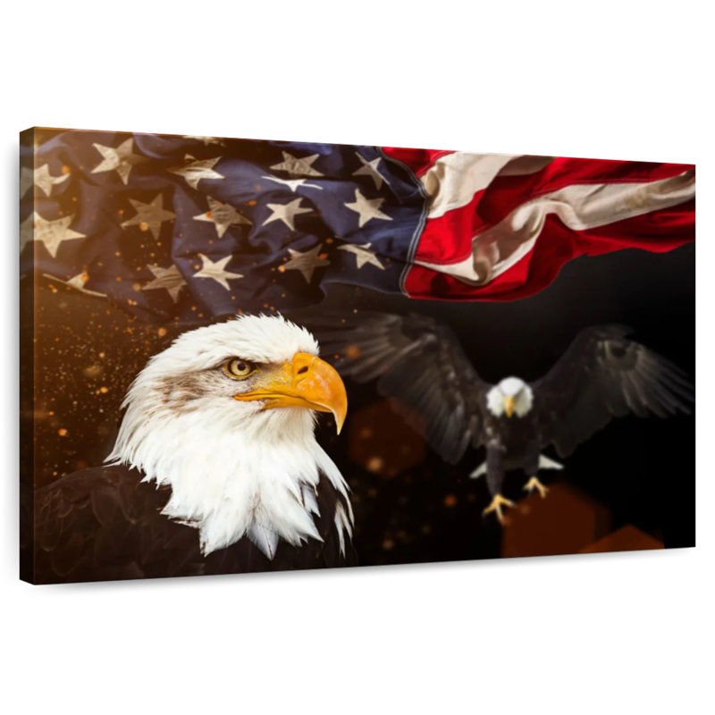 Drapeau américain Brampt Fierce Eagle