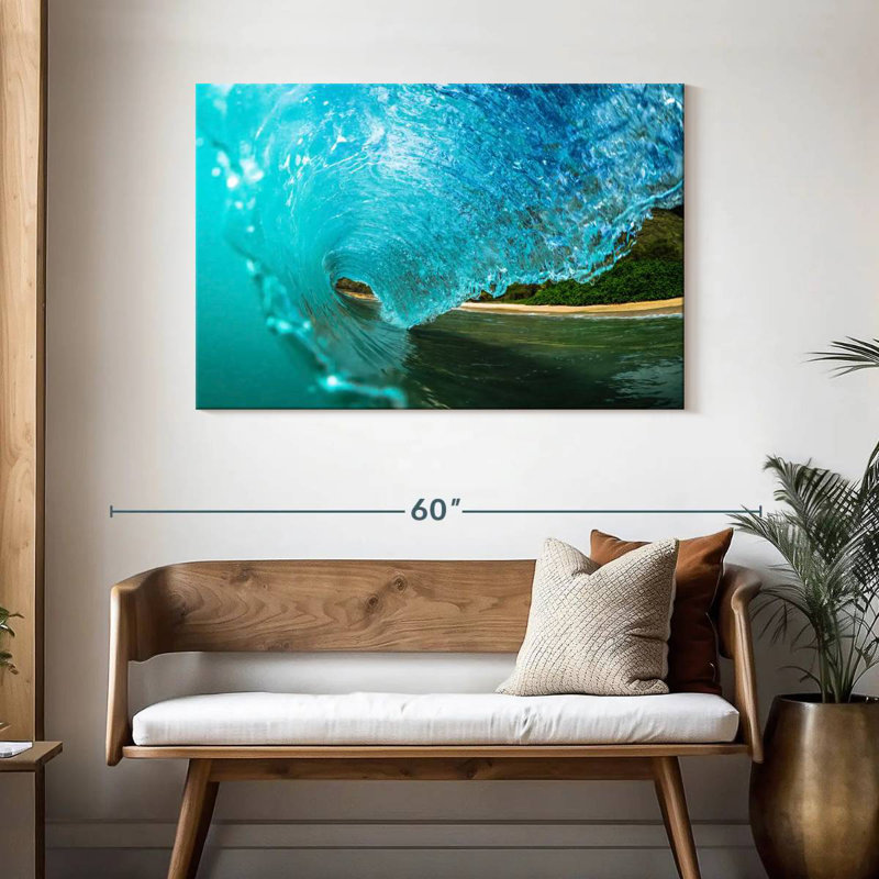 Gillard Cool Blue Wave, H 30 po x l 45 po