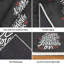 Tapis intérieur transparent lavable à la machine, inscription « Keep Calm and Get Drawn »-1494482702