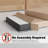 Split Wooden Box Spring / foundation for Mattress Support, Fully Assembled-1234345163-1234345136