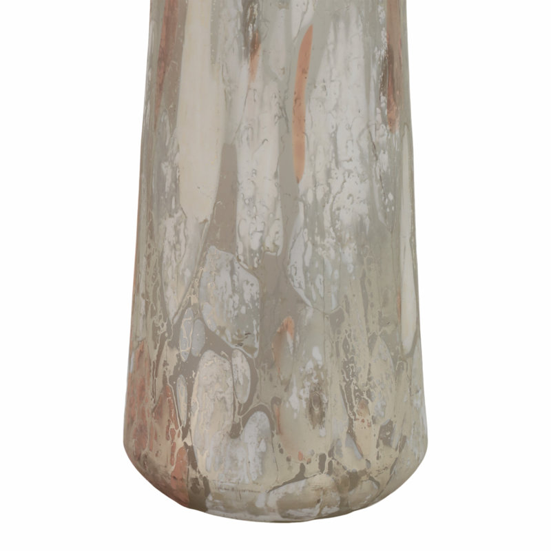 Krystaline Gebkea Large Glass Floor Vase, 34"
