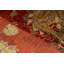 Floral Area Rug in Rust/Yellow