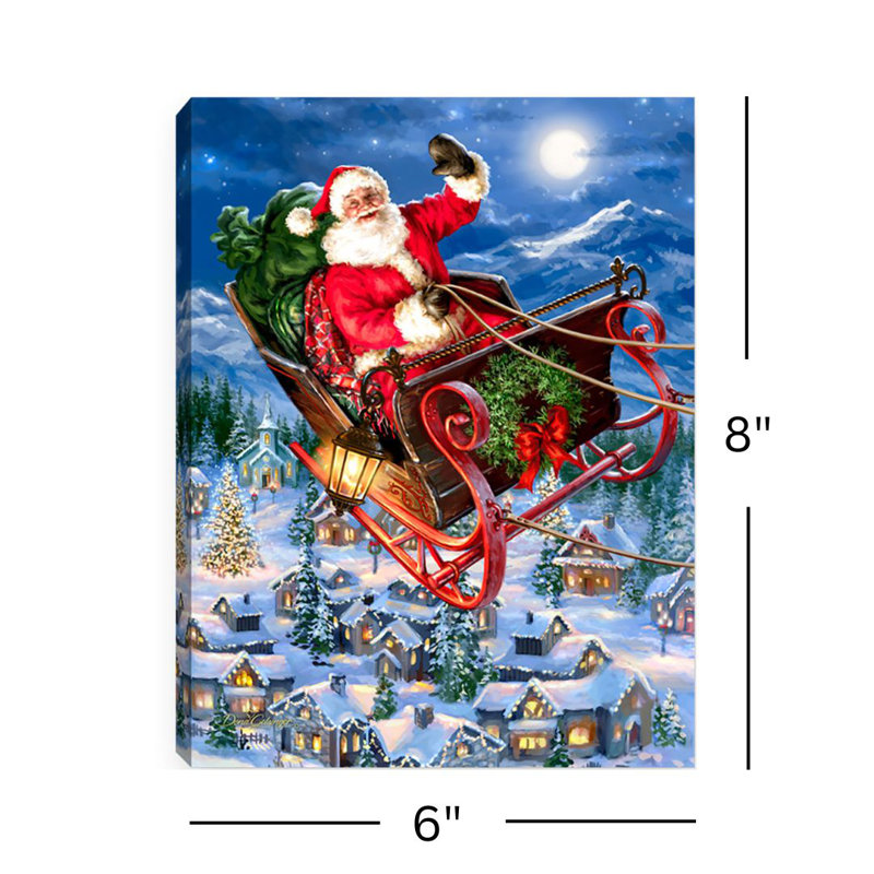 Delivering Christmas 8x6