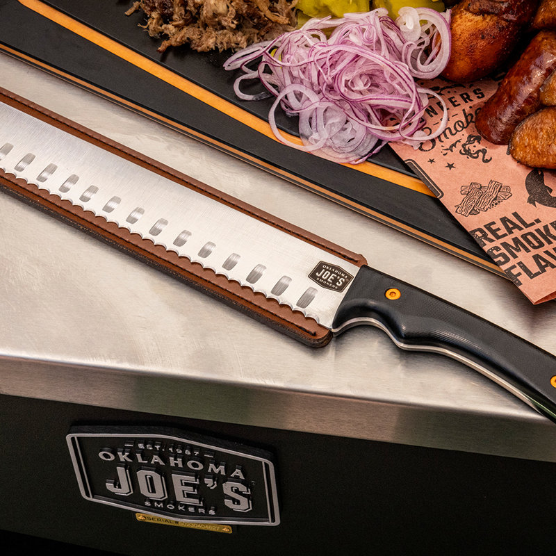 Oklahoma Joe's Smoke Craft Series Slicing Knife & Sheath