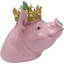 Decorative Crowned Pig figurine