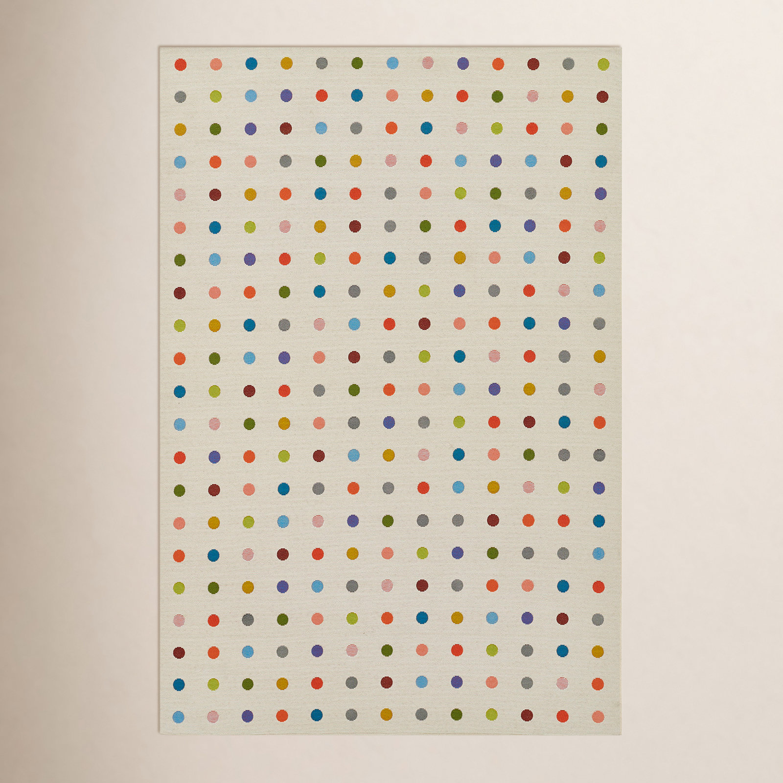 Icon Dots Indoor Outdoor Multi Rug, Rectangle 8'10" x 11'10"