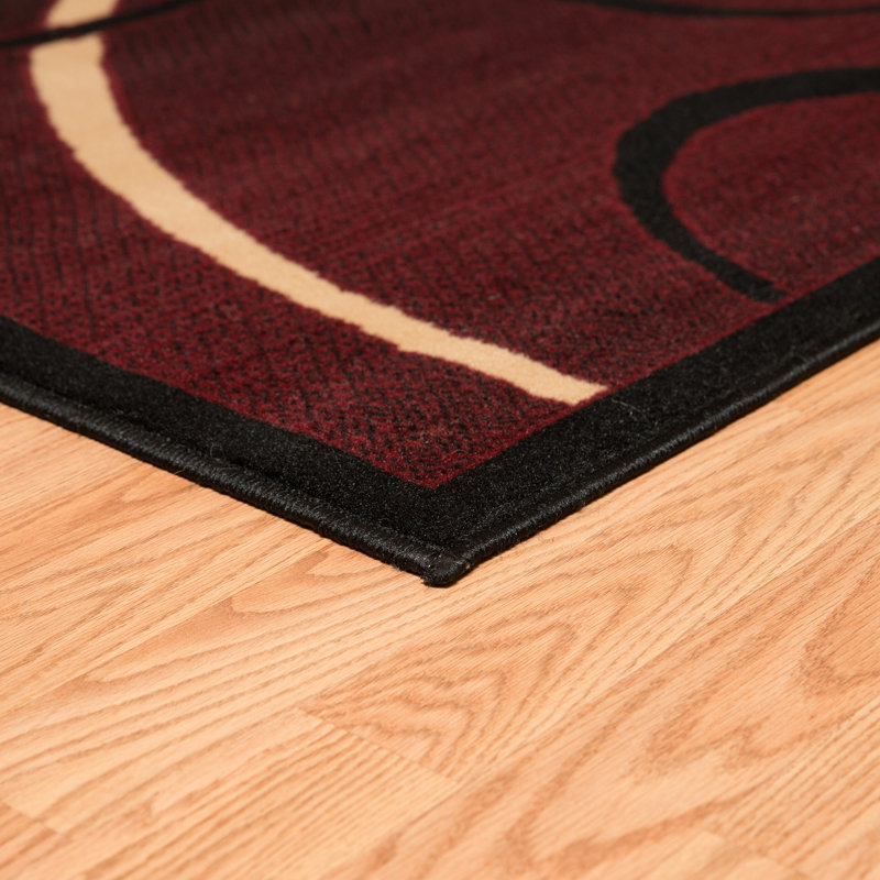 Baier Abstract Indoor Rug, Rectangle 1'11" x 3'3"