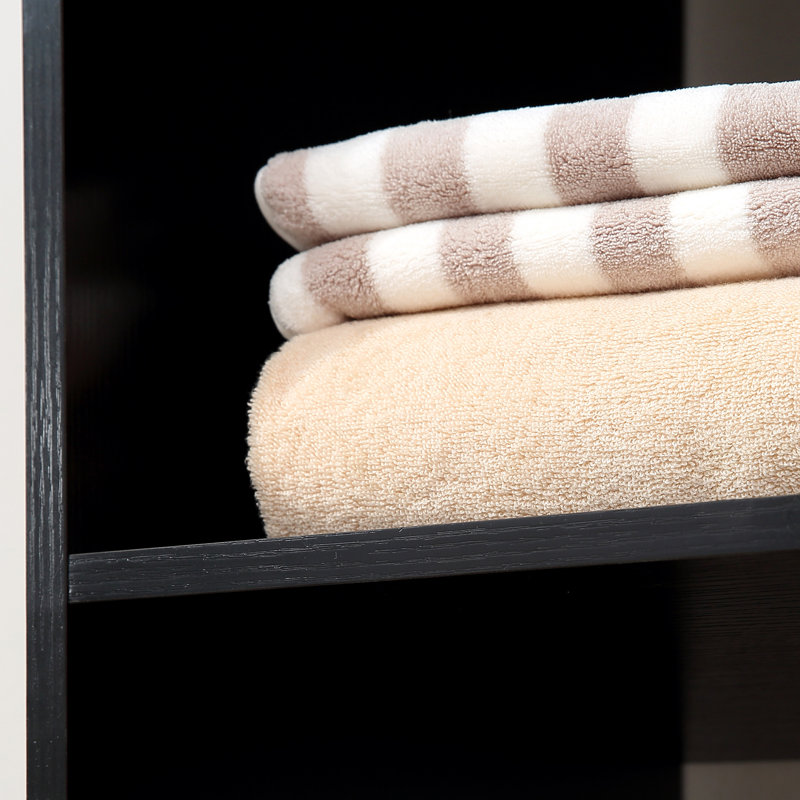 80cm Adjustable Portable Wardrobe, Black
