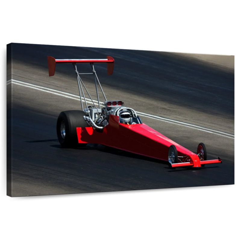 Voiture de course Mehar, H 34 po x l 51 po