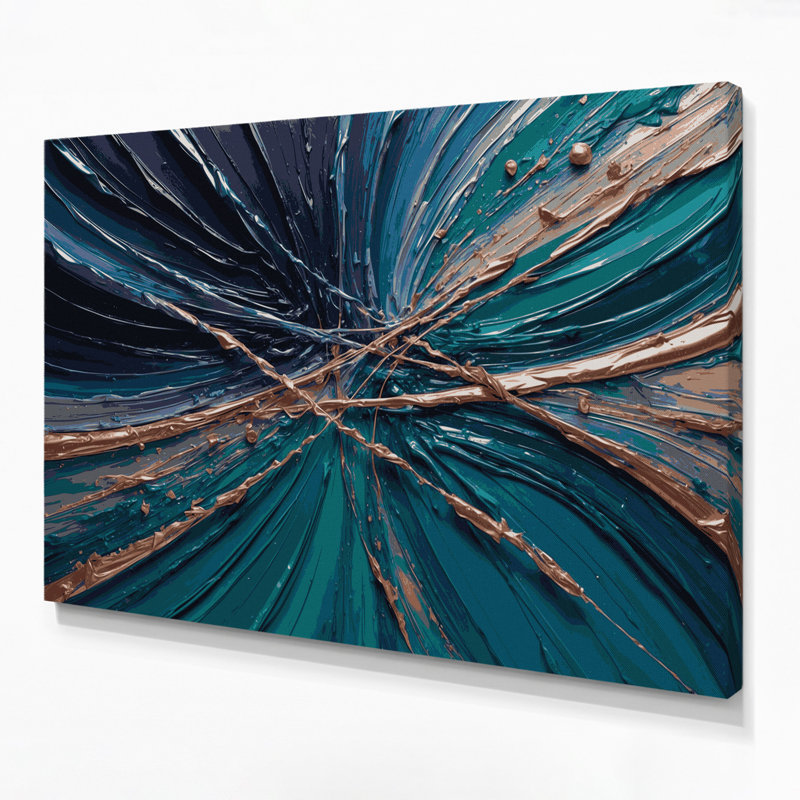 Art mural sur toile Sci Fi Quantum, H 11 po x l 14 po