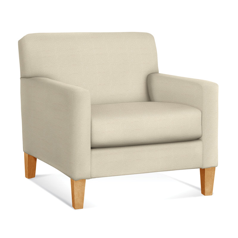 Tampa Armchair, Ivory Crypton Performance; 0886-91, Flax