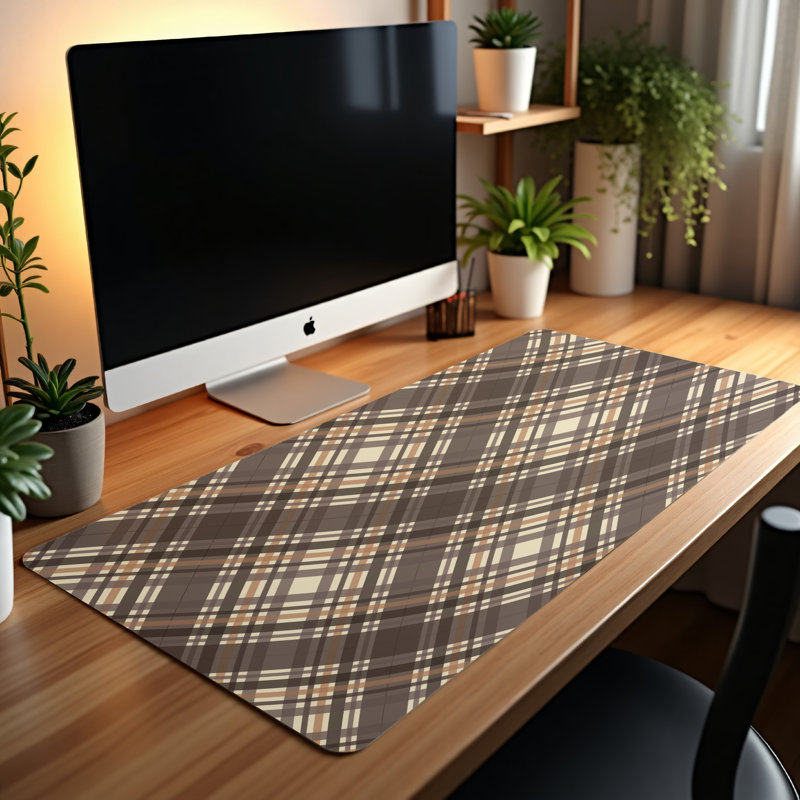 Polyester Desk Pad, 31.5x15.5