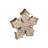 Wood Carved Snowflake Table Décor