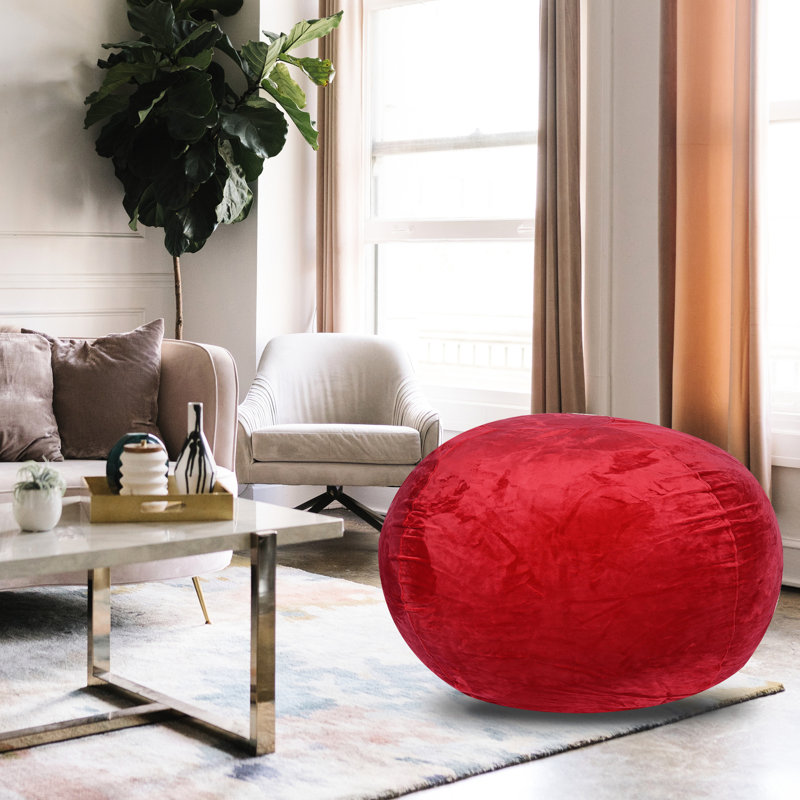 Fauteuil à billes Red Velvet