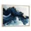 Art sur toile à l'encre liquide dorée et bleue céleste IV-1022942457-1022942462-1022942461