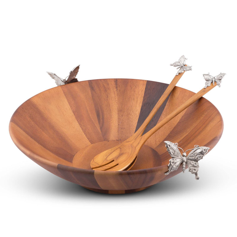 Garden Friends Salad Servers