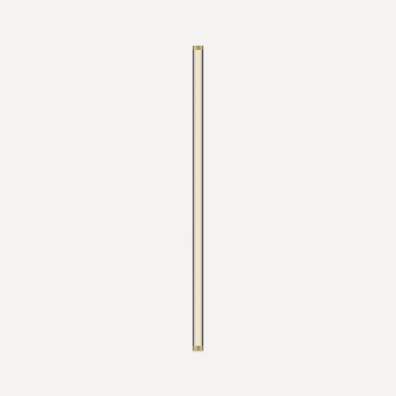 Tenor 39.38" Fluted Type Lighting, Brass, Dimmable (3000K)