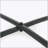 ALDER Modern Steel Side Table with X-Shape Legs and Complementing Finish, Perfect for Outdoor or Indoor Use-1072499891