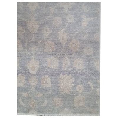 Davey Hand Knotted 4x11 Grey Runner
