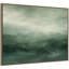«Tonal Abstract Comforting Sage Emerald Forest Green Landscape horizontal» par The Creative Bunch Studio, reproduction d'art sur toile encadrée