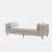 Upholstered Chenille Bench with Solid Wood Frame, 450 lb Weight Capacity, Modern Entryway and End of Bed Bench-2079136182