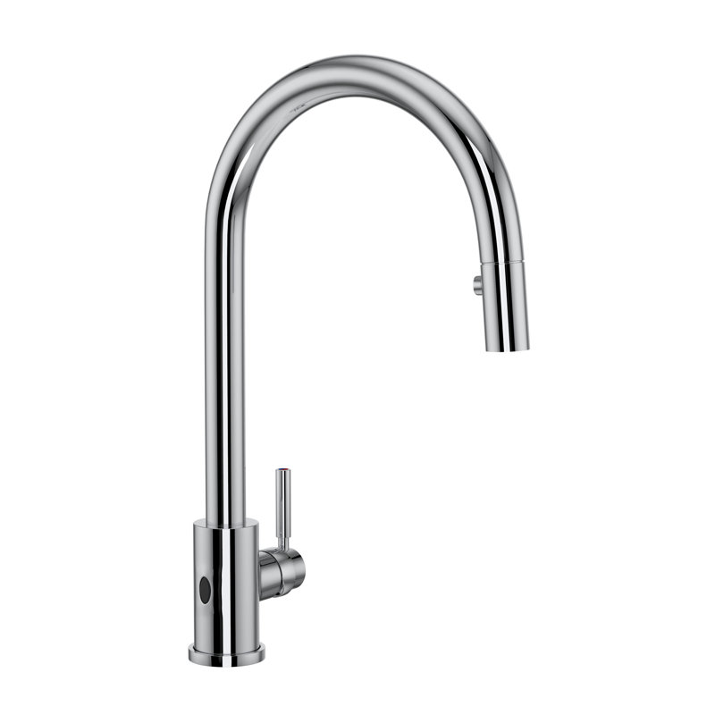 Holborn Pull-Down Touchless Kitchen Faucet, Polished Chrome